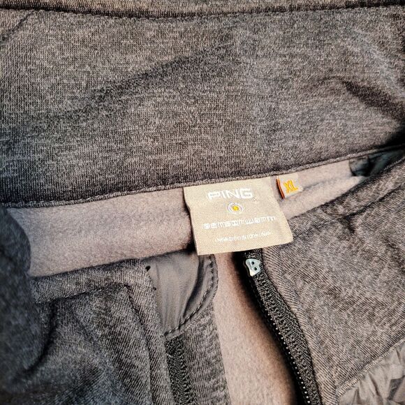 Ping Sensor Warm Full Zip Stretch Puffer Alabama Roll Tide Jacket Gray XL EUC - Picture 4 of 9
